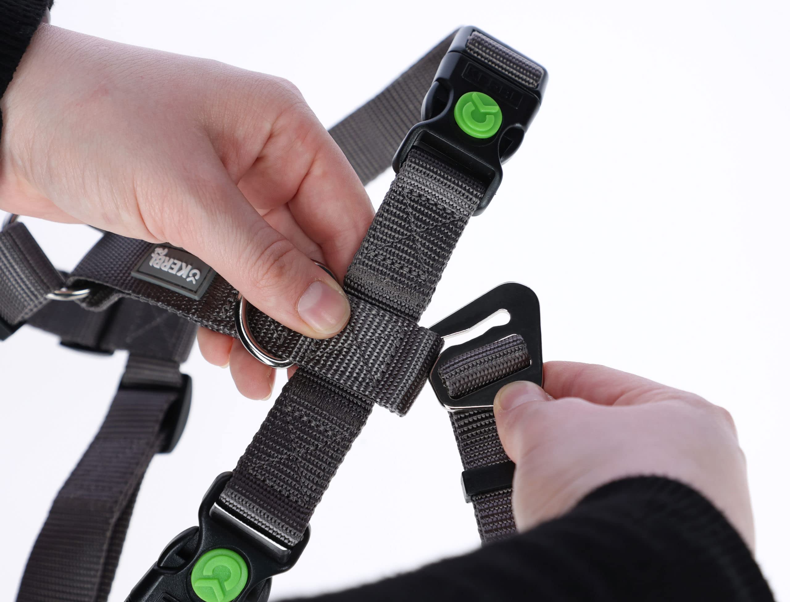 kerbl-pet-panikgeschirr-miami-sicherheitsgeschirr-grau-30-41-cm-15-mm image 2