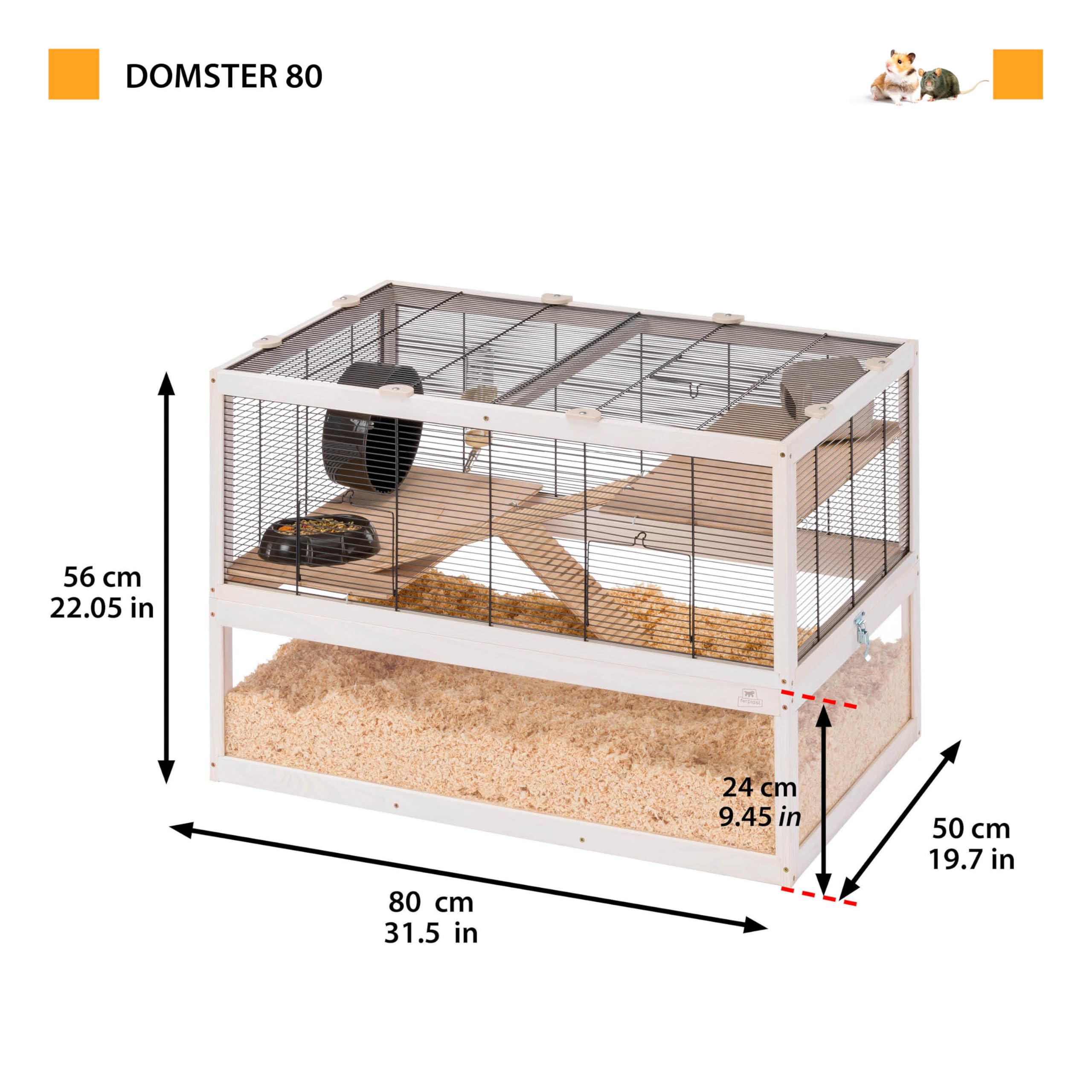 ferplast-domster-hamsterk-fig-holz-80-x-50-x-56-cm-3-ebenen-mit-zubeh-r image 3