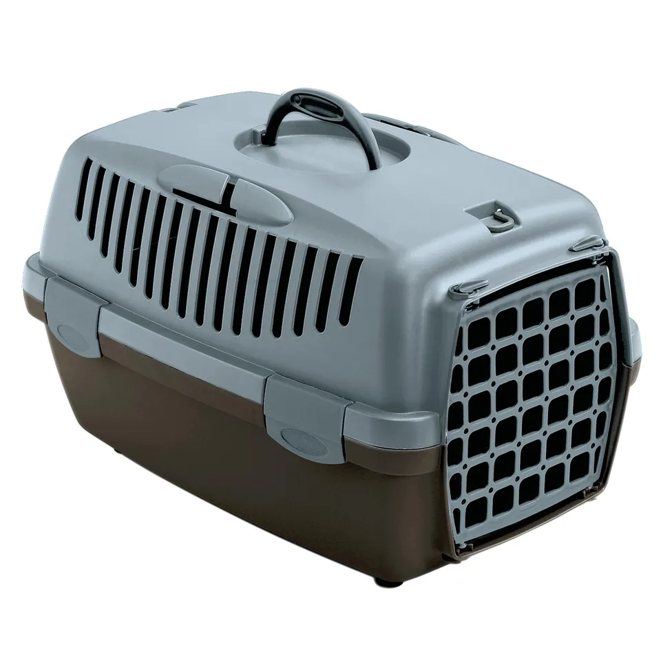 kerbl-gulliver-1-transportbox-mit-kunststofft-r-blau-braun-48-x-32-x-31-cm image 1