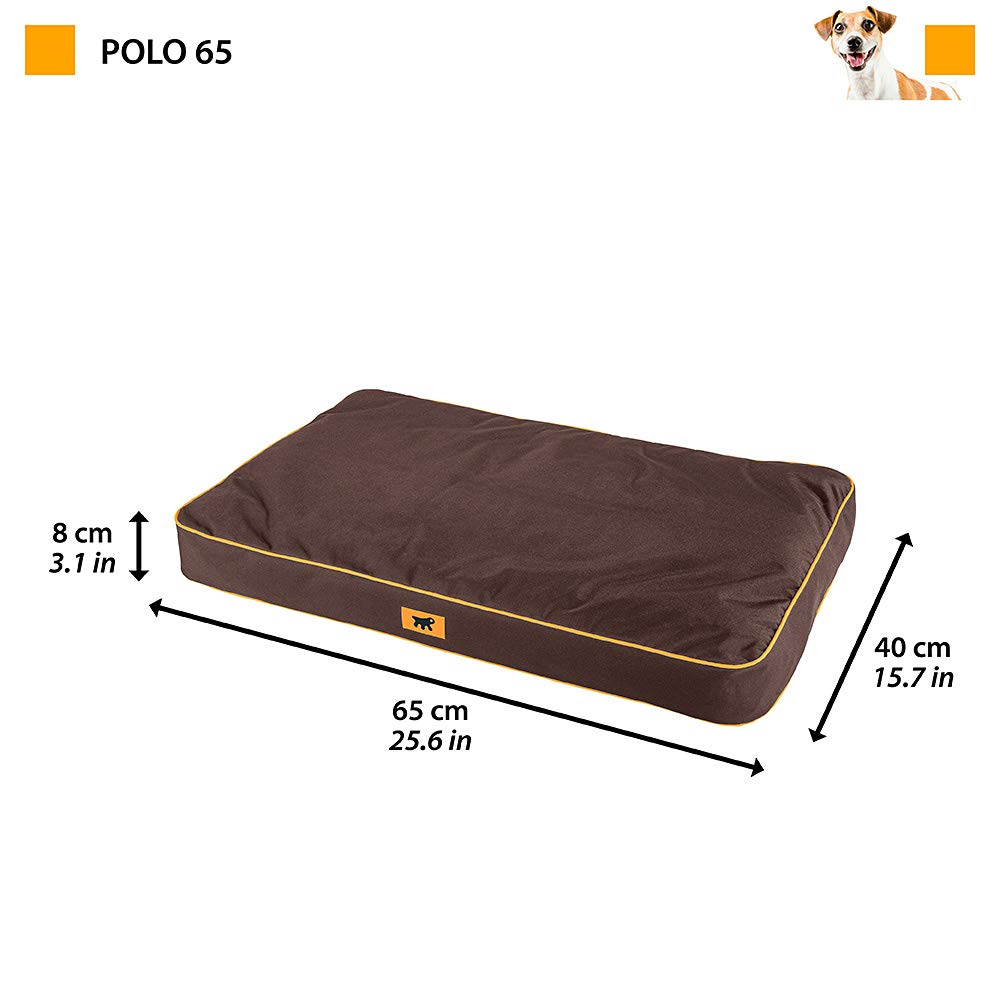 ferplast-polo-orthop-disches-hundebett-katzenmatte-s-65x40x8-cm-braun image 2