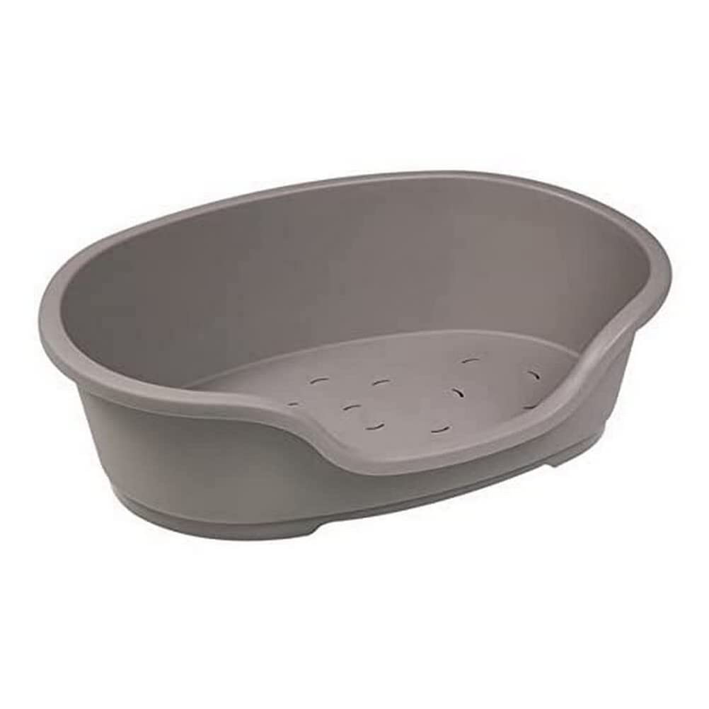 karlie-haustierkorb-domus-50x38x20-cm-warm-grau-aus-kunststoff image 1