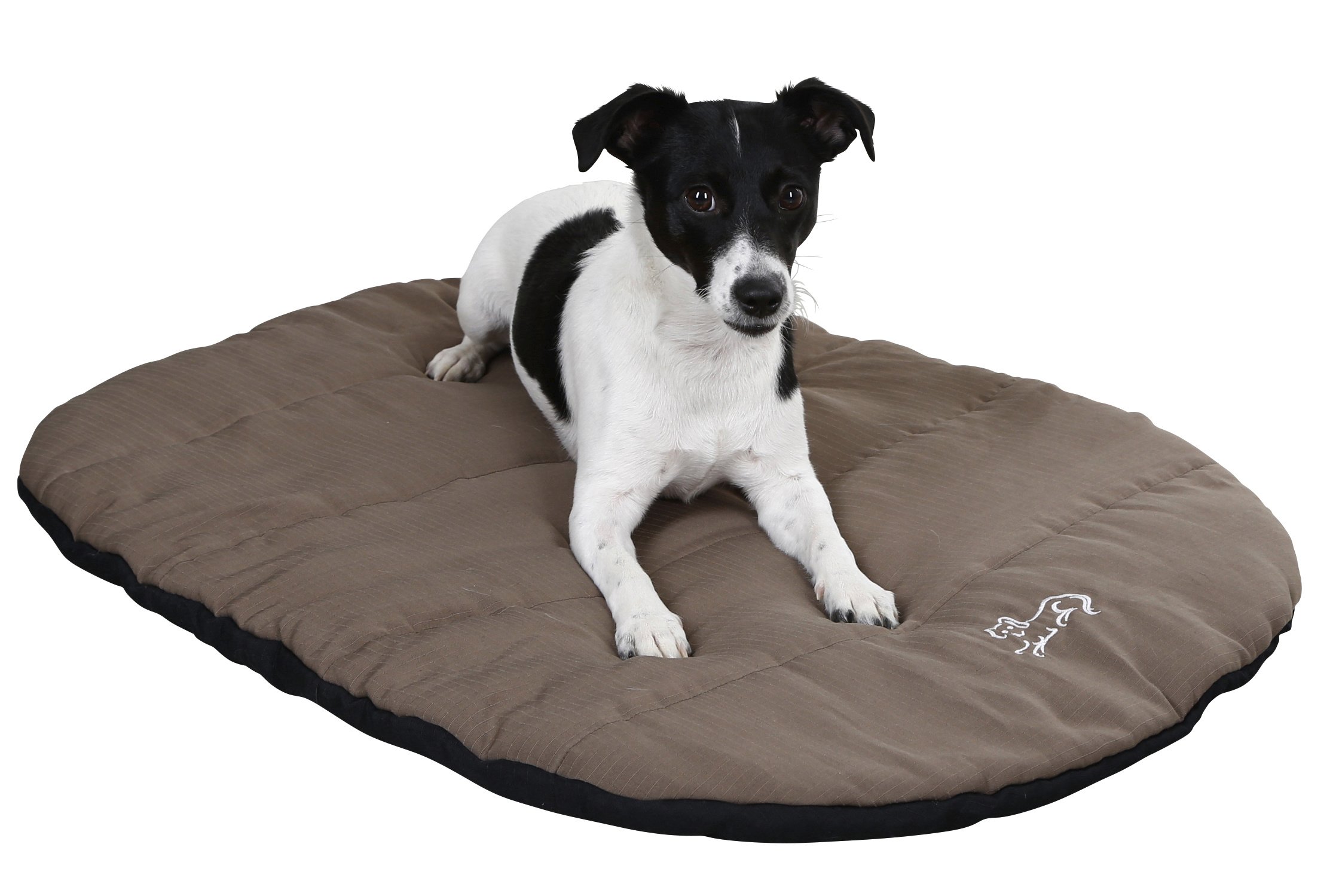 kerbl-pet-traveller-reise-liegekissen-85-x-65-cm-taupe-rollbar image 3