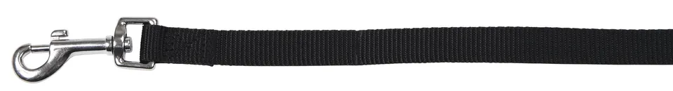 kerbl-pet-miami-hundeleine-mit-softgriff-aus-nylon-schwarz-100-x-2-cm image 1