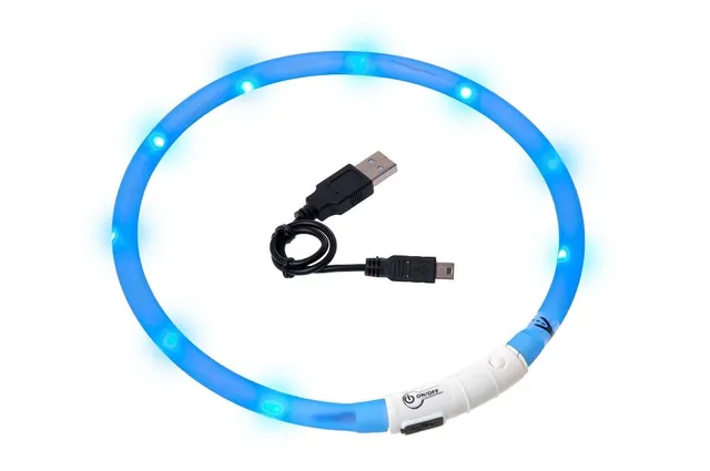 karlie-visio-light-led-schlauchhalsband-l-20-70-cm-blau image 1