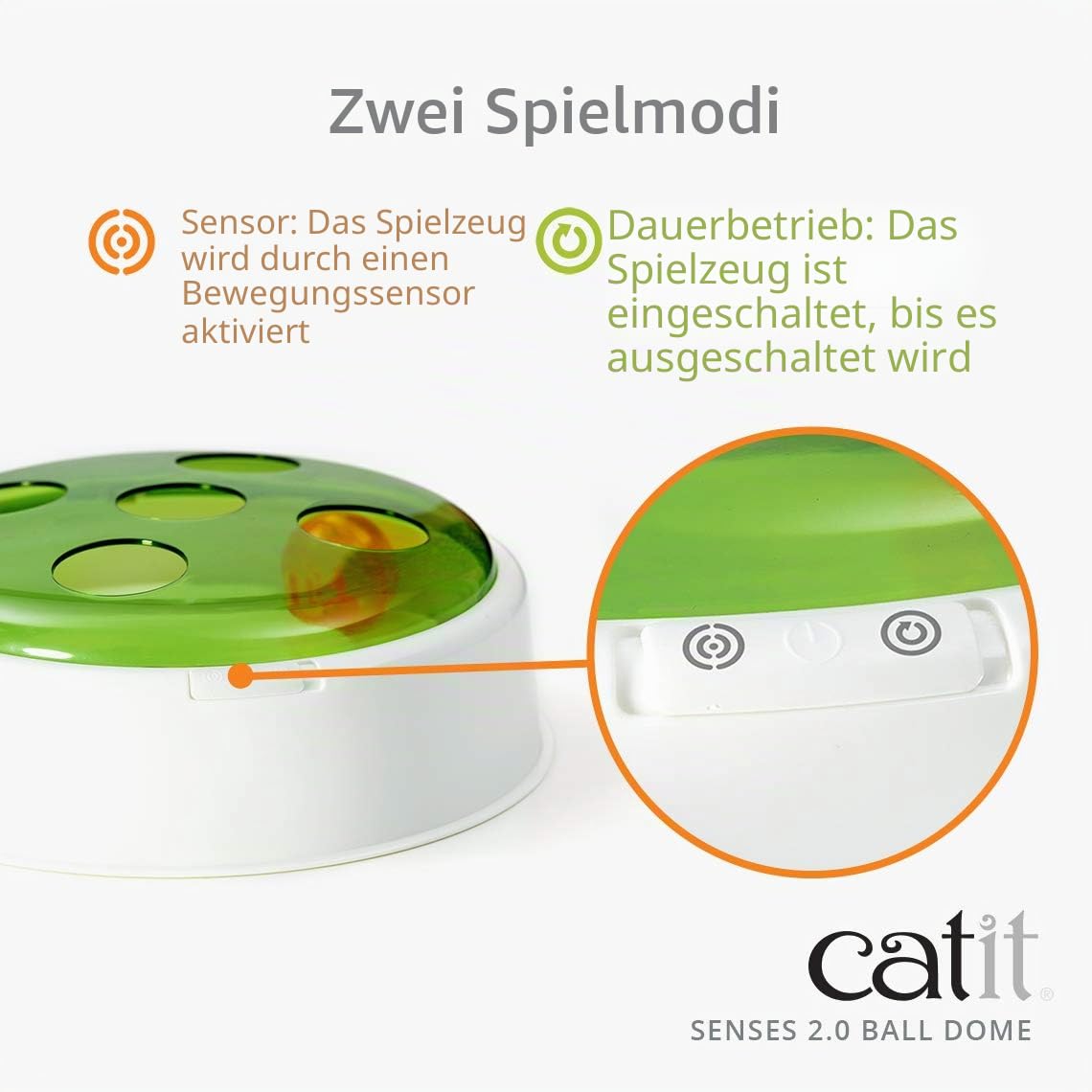catit-senses-ball-dome-interaktives-katzenspielzeug-mit-ball image 5