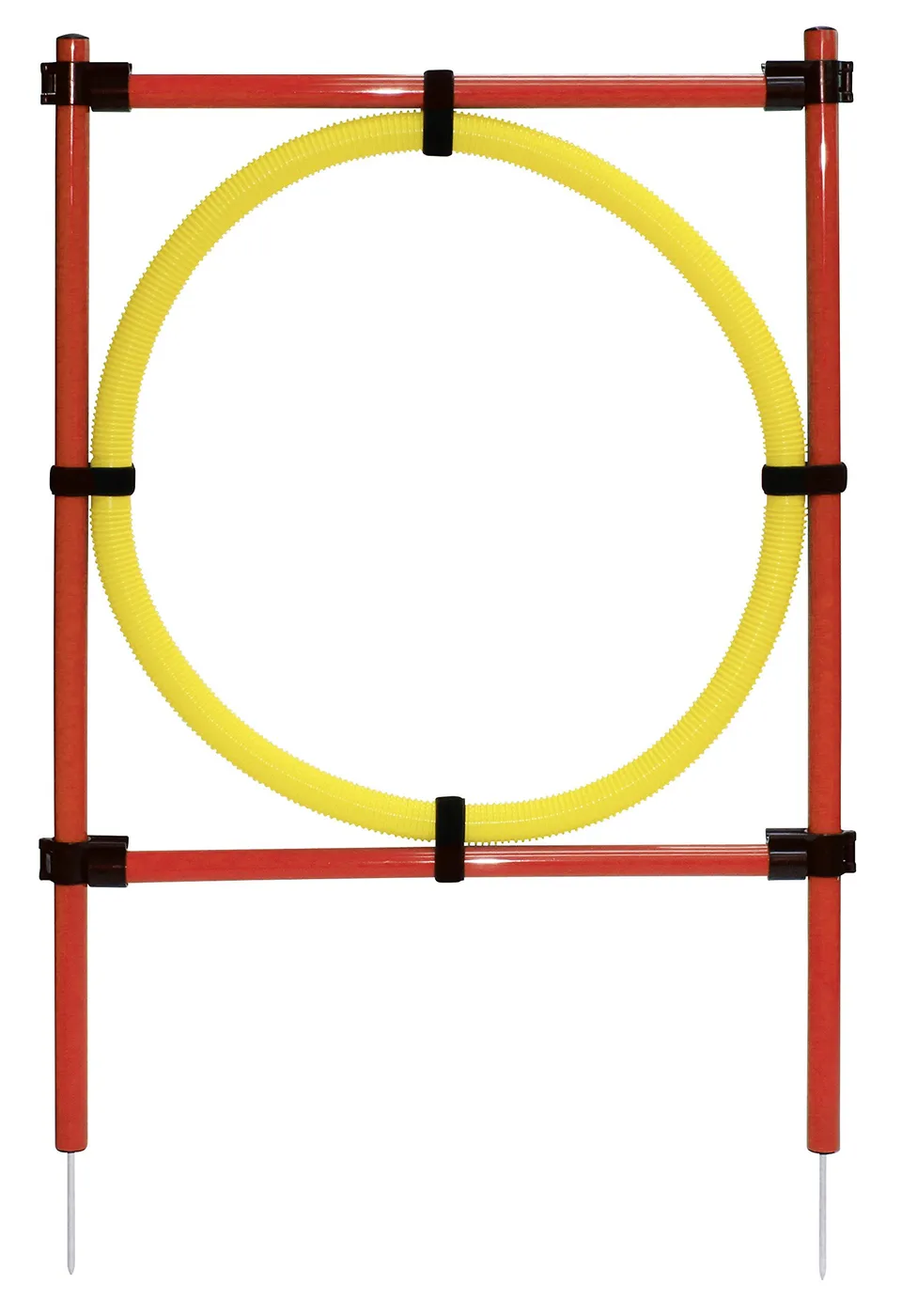 kerbl-pet-agility-komplett-set-3-teilig-rot-gelb image 1