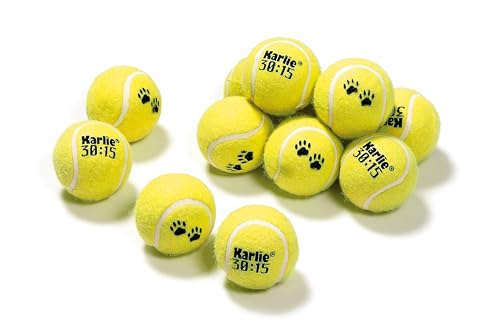 karlie-spielzeugtrommel-mit-12-tennisb-llen-6-cm-gelb image 7