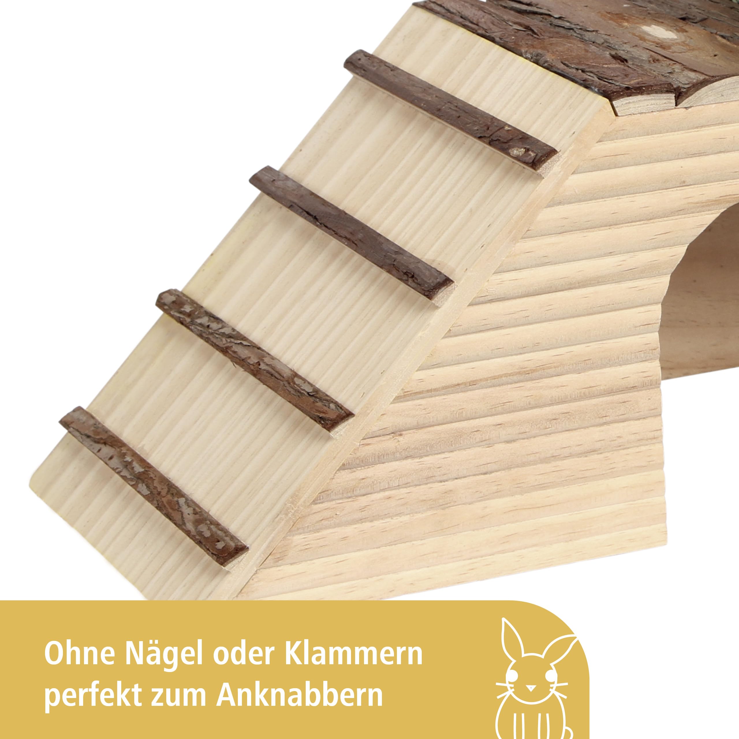 kerbl-pet-nagerhaus-mit-rampe-nature-48-x-22-x-20-cm-holz-vormontiert-mit-dachga image 4