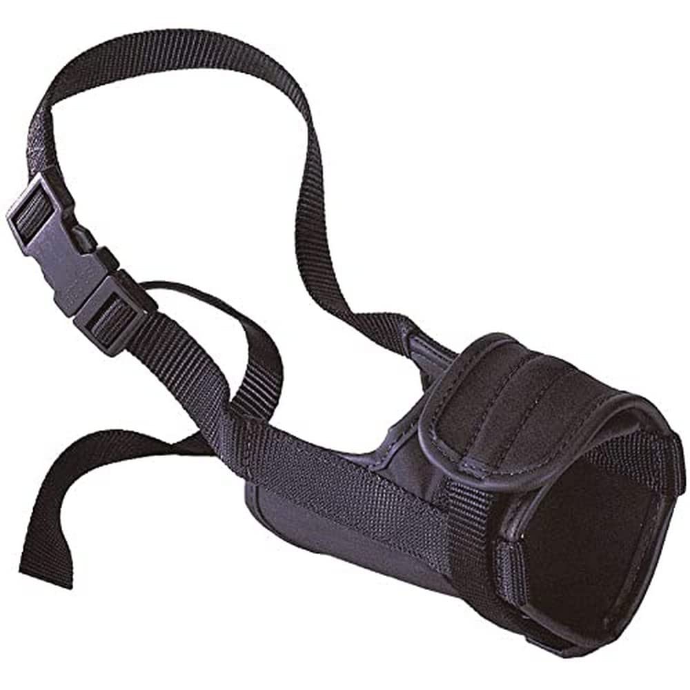 ferplast-safe-small-maulkorb-f-r-sehr-kleine-hunde-schwarz-nylon image 1