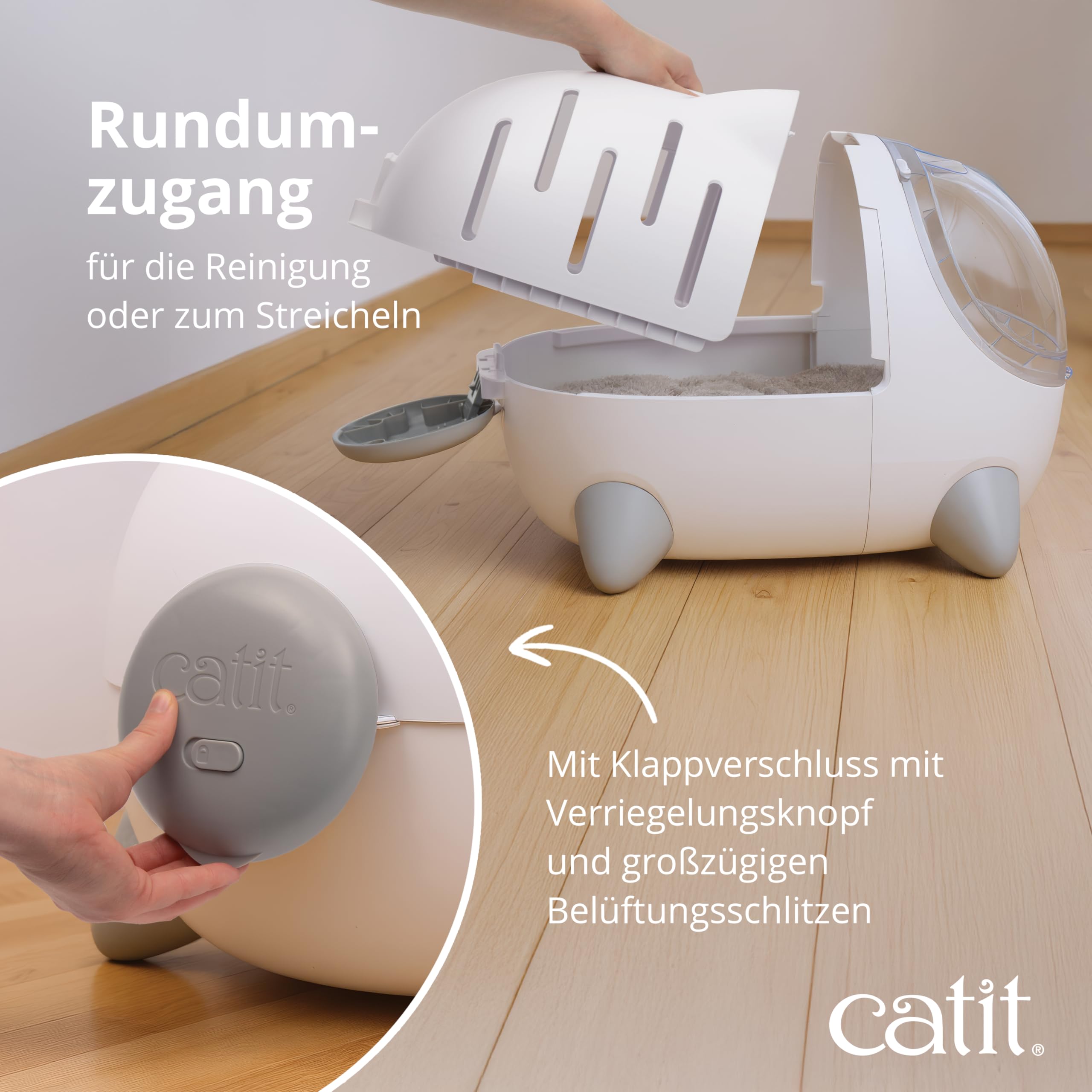 catit-pixi-mio-transportbox-katzenbett-2-in-1-wei image 5