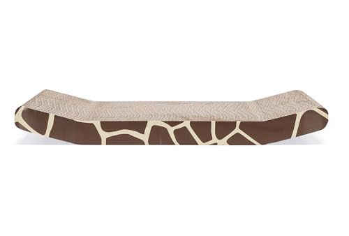 karlie-kratzbrett-giraffe-aus-karton-44-x-21-5-x-5-5-cm-mit-catnip image 8