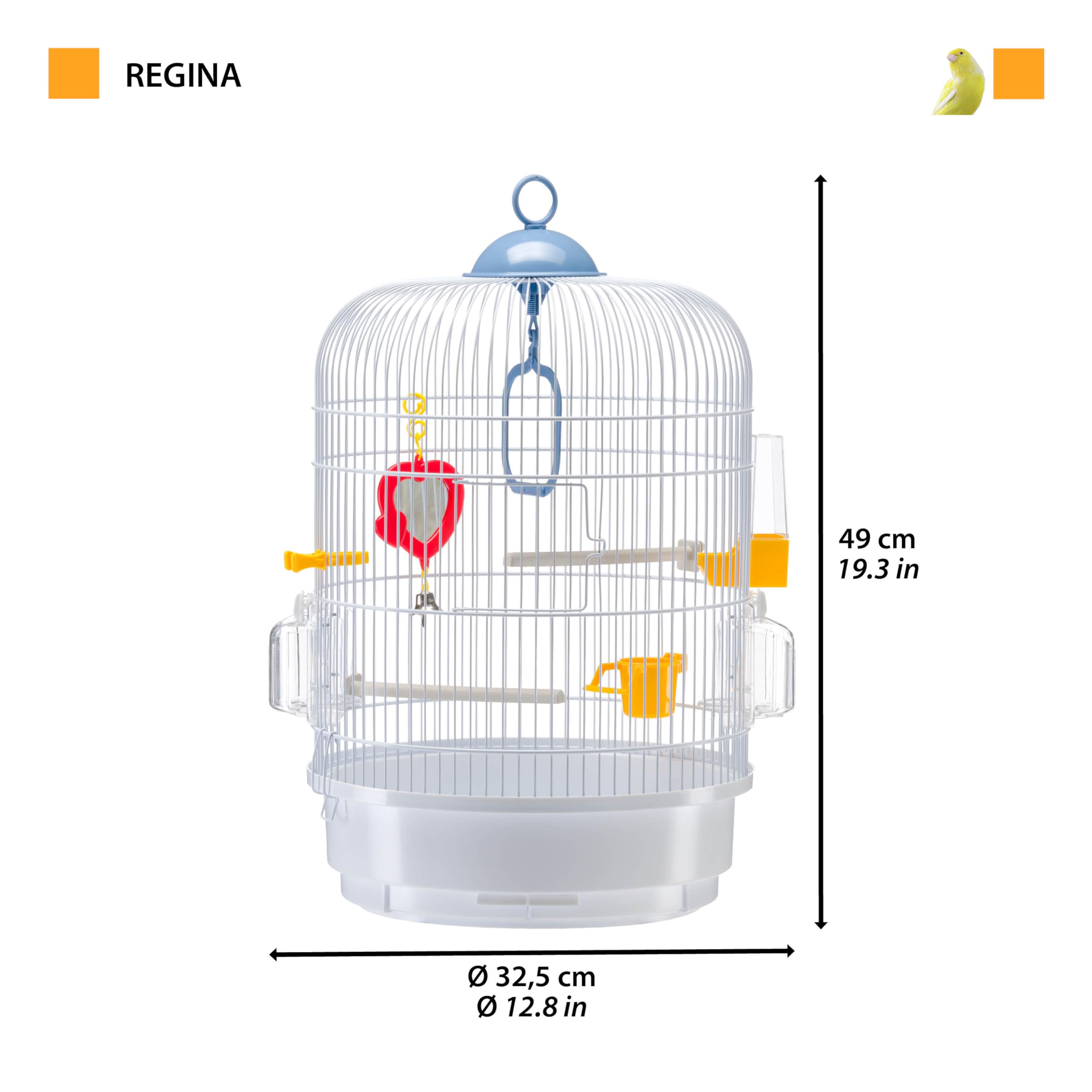 ferplast-regina-runder-vogelk-fig-32-5-x-49-cm-mit-zubeh-r image 2