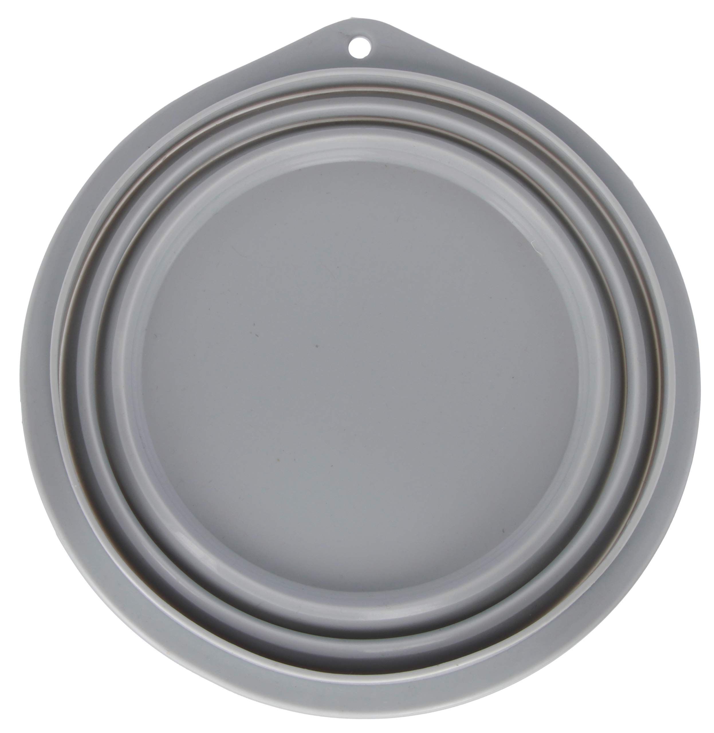 kerbl-pet-reisenapf-silikon-faltbar-2000-ml-grau image 2