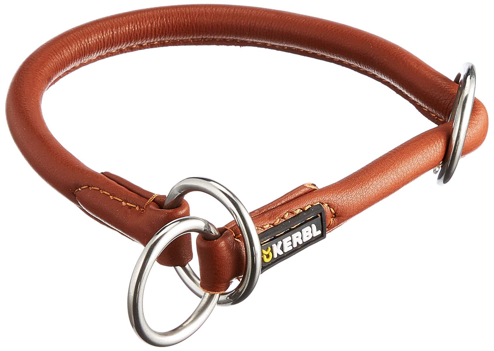 kerbl-pet-rundleder-halsband-roma-mit-stopper-45-cm-8-mm-schwarz image 6