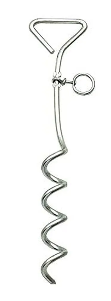 kerbl-pet-anlegespirale-f-r-hunde-40-cm-8-mm-chromatiert image 1