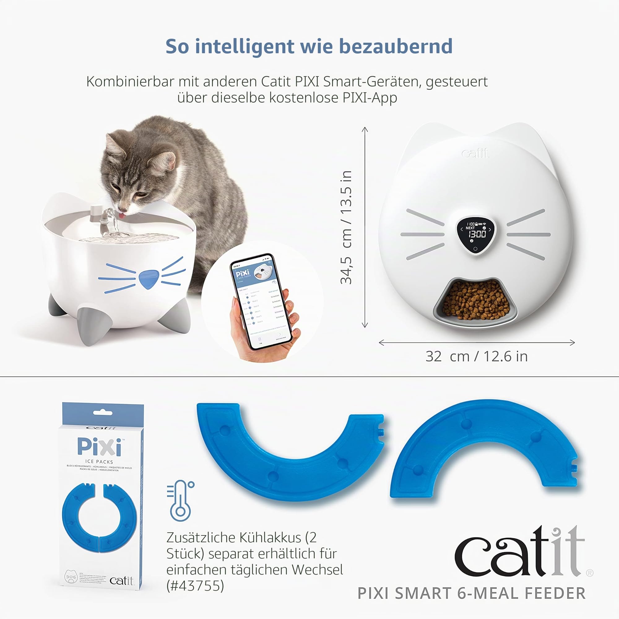 catit-pixi-smart-futterautomat-6-mahlzeiten-wei-f-r-nass-und-trockenfutter-mit-w image 6