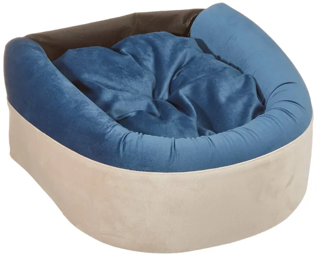 ferplast-majesty-20-katzenh-hle-katzenhaus-velours-blau-40x34x36-cm image 1