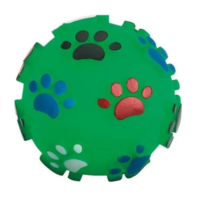 kerbl-pet-vinyl-pfotenball-hundespielzeug-7-cm-mit-squeaker image 1