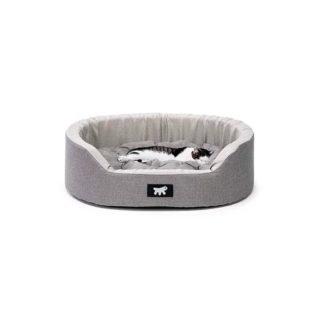 ferplast-sofa-hundebett-kleine-hunde-45-x-35-x-13-cm-grau-waschbar-mit-sanitized image 1