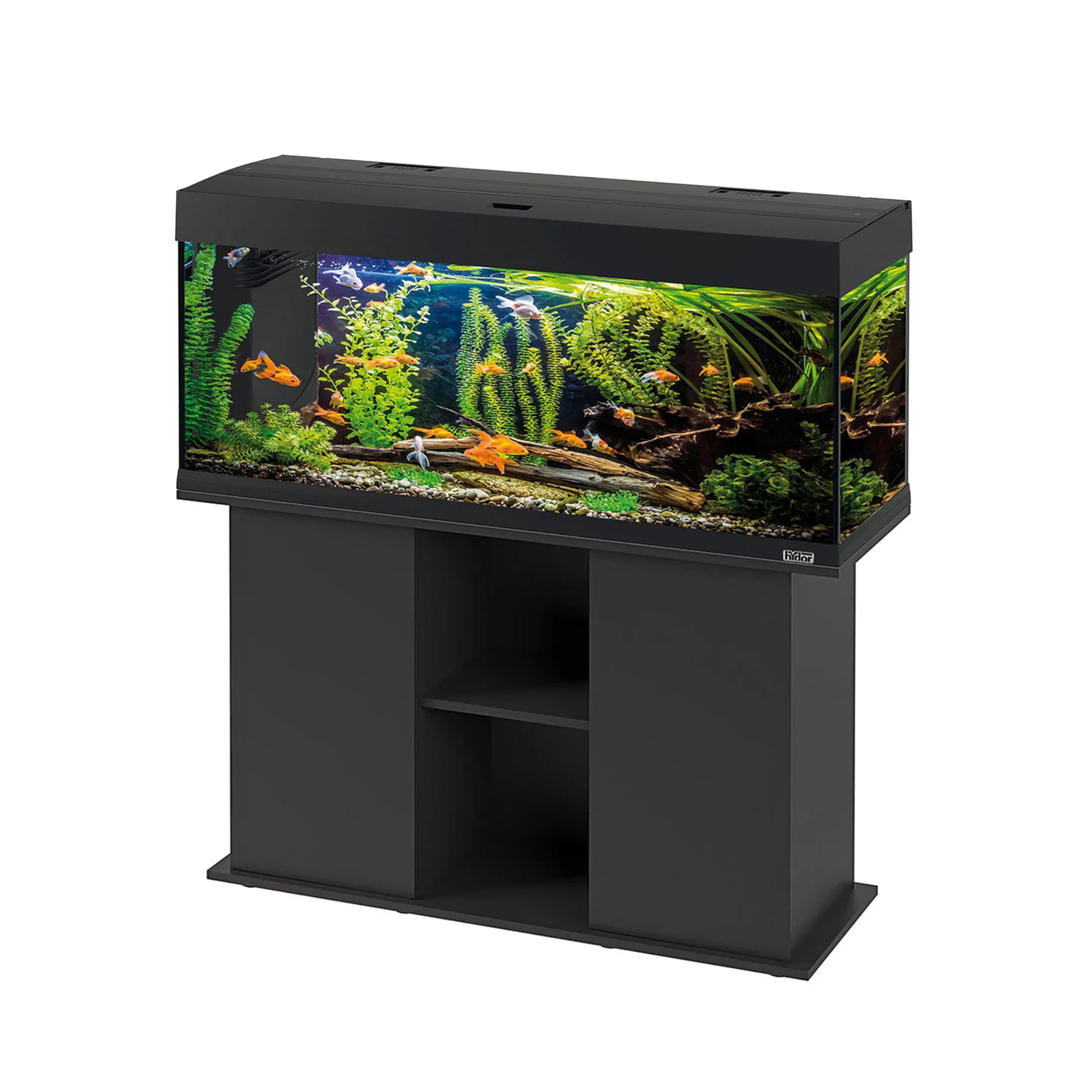 ferplast-stand-dubai-120-black-holzunterschrank-f-r-aquarium-121x41x73-cm image 1