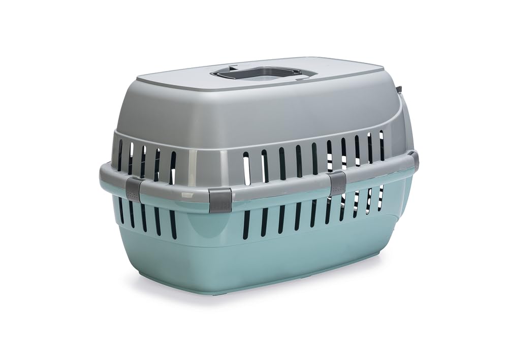 karlie-eco-transportbox-tourist-1-f-r-kleintiere-aquamarin-48-x-31-x-31-cm image 3