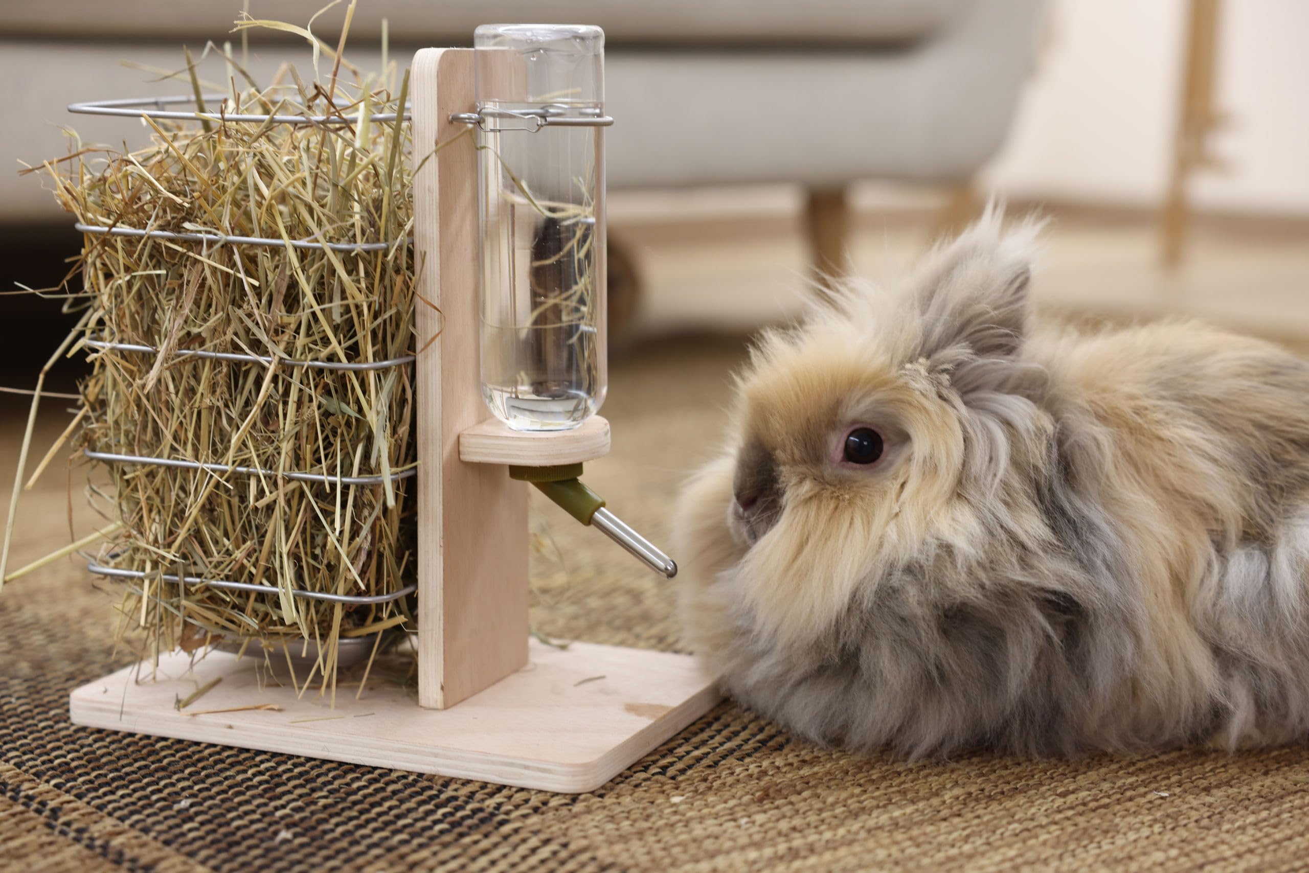 kerbl-pet-trink-und-fressstation-22-5x15-5x27-cm-holz-natur image 5
