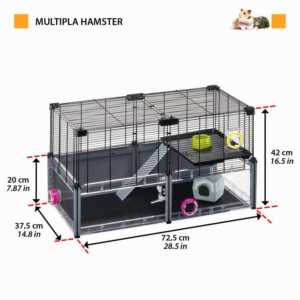 ferplast-multipla-hamster-und-m-usek-fig-72-5x37-5x42-cm-mit-zubeh-r image 2