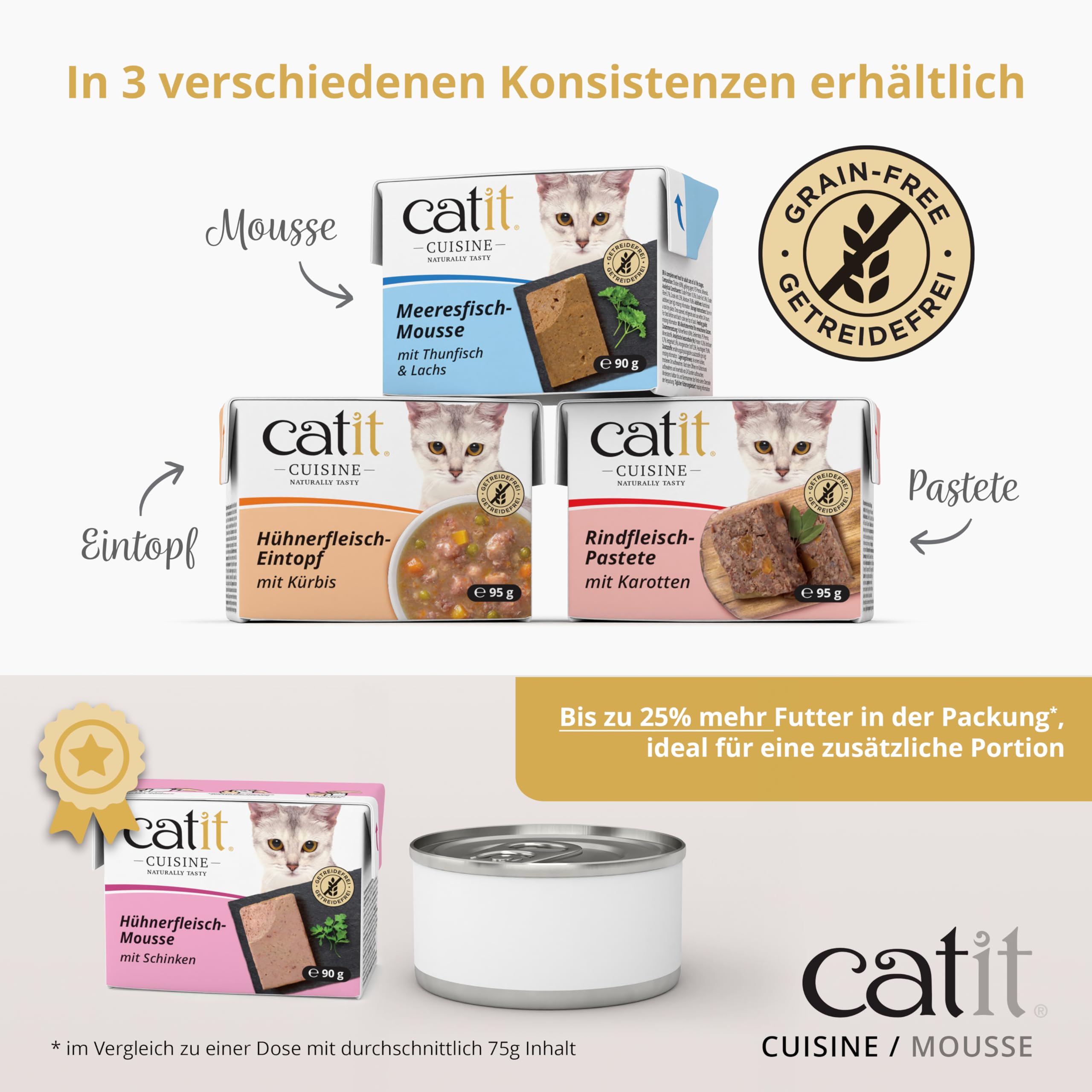 catit-cuisine-mousse-mit-h-hnerfleisch-und-schinken-90-g-getreidefrei image 6