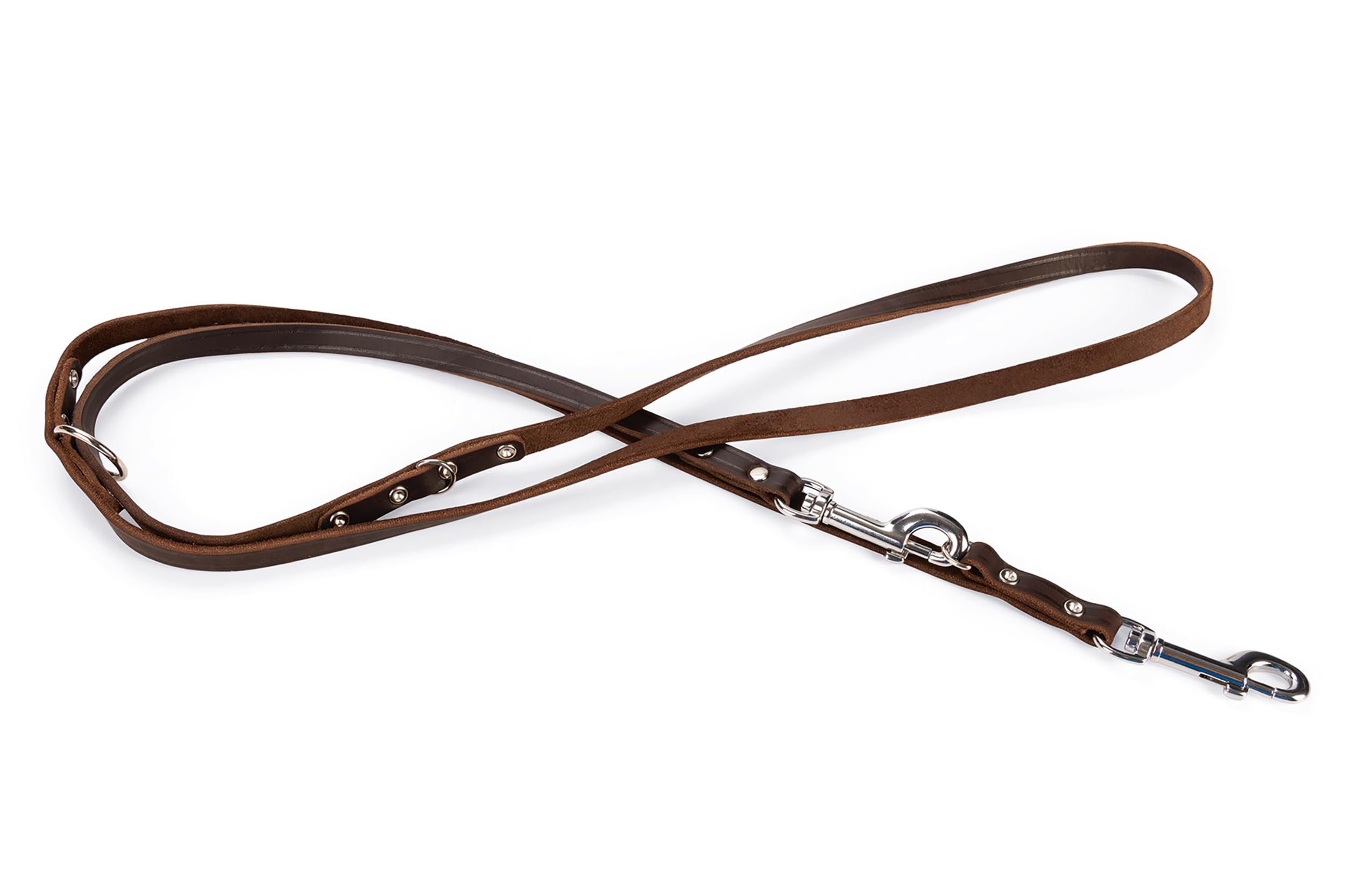 karlie-rondo-f-hrleine-genietet-f-r-hunde-braun-240-cm-x-12-mm image 7