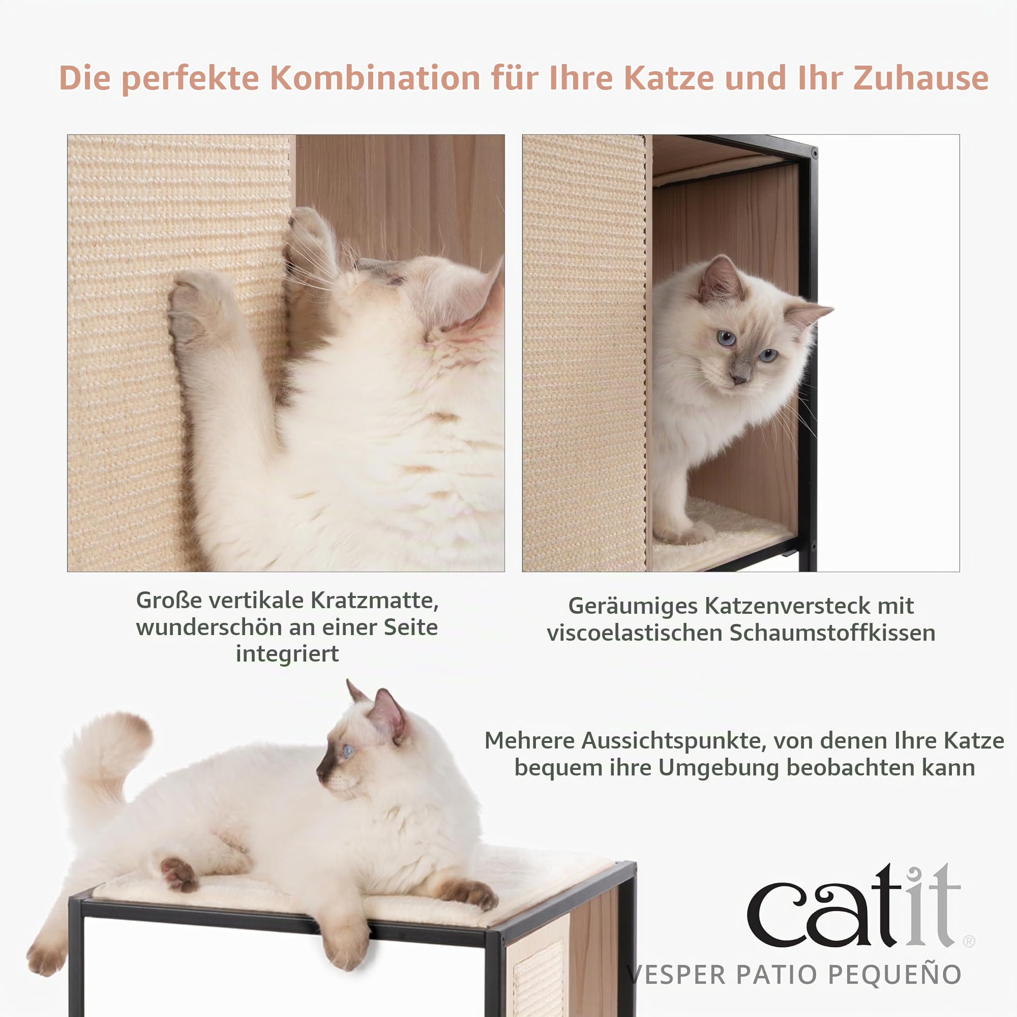 catit-vesper-patio-katzenm-bel-klein-designer-kratzbaum-3-ebenen image 4