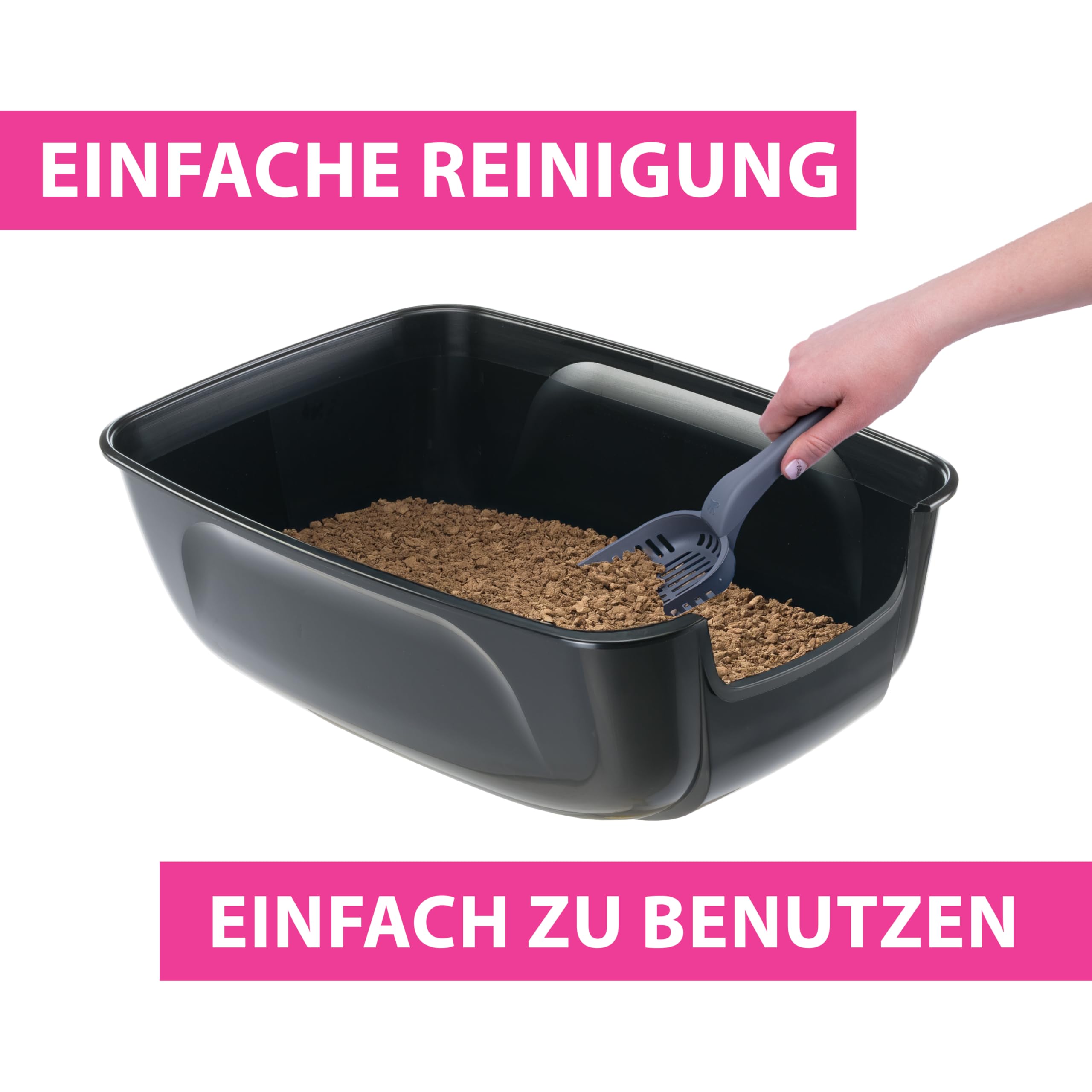 ferplast-nip-xxl-offene-katzentoilette-extra-large-l-67-x-b-49-x-h-24-cm-schwarz image 4