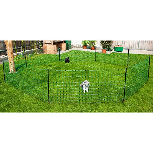 kerbl-kaninchennetz-hasenzaun-auslauf-25-m-x-65-cm-einzelspitze image 6
