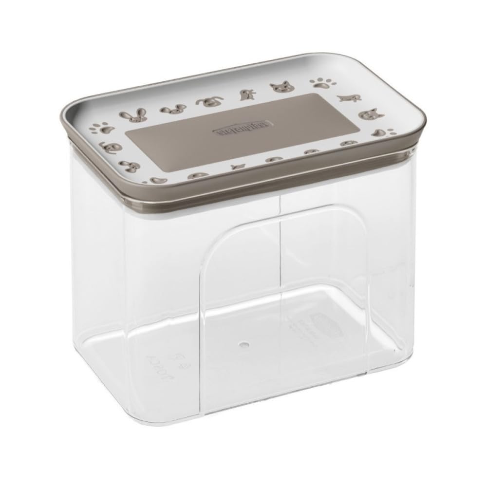 kerbl-snackbox-1-2-l-transparent-braun-15-5-x-10-x-12-cm image 1