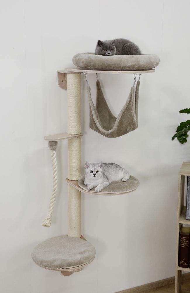 kerbl-pet-wand-katzenkratzbaum-dolomit-grappa-taupe-80-x-66-x-158-cm image 2