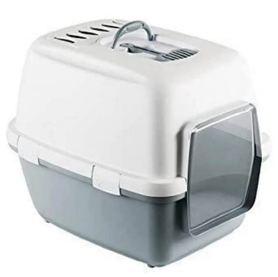 kerbl-katzentoilette-cathy-comfort-haubentoilette-58-x-45-x-48-cm-blau-wei image 1