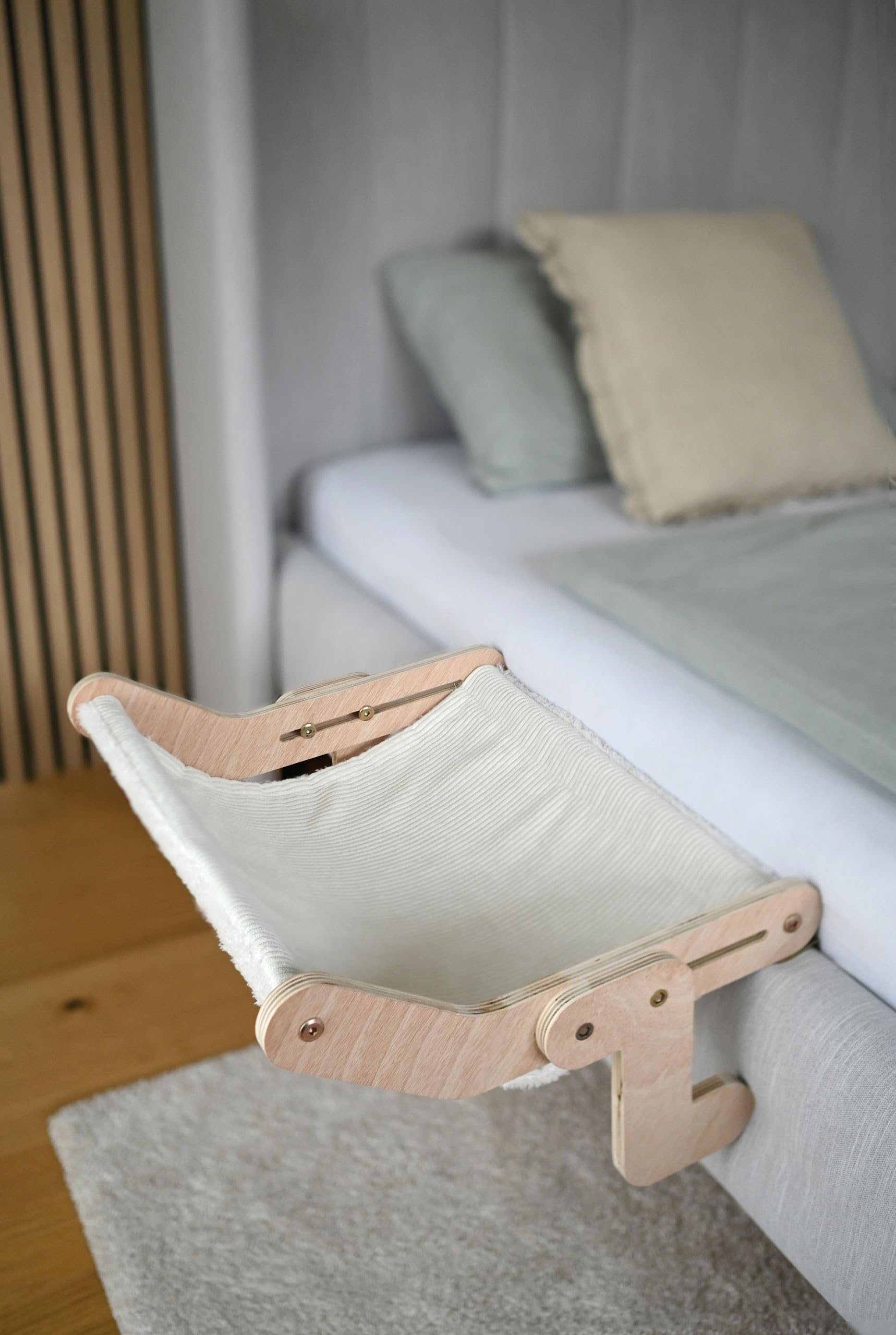 kerbl-pet-h-ngematte-nap-f-r-katzen-wei-49-5-x-43-cm-holzgestell image 7