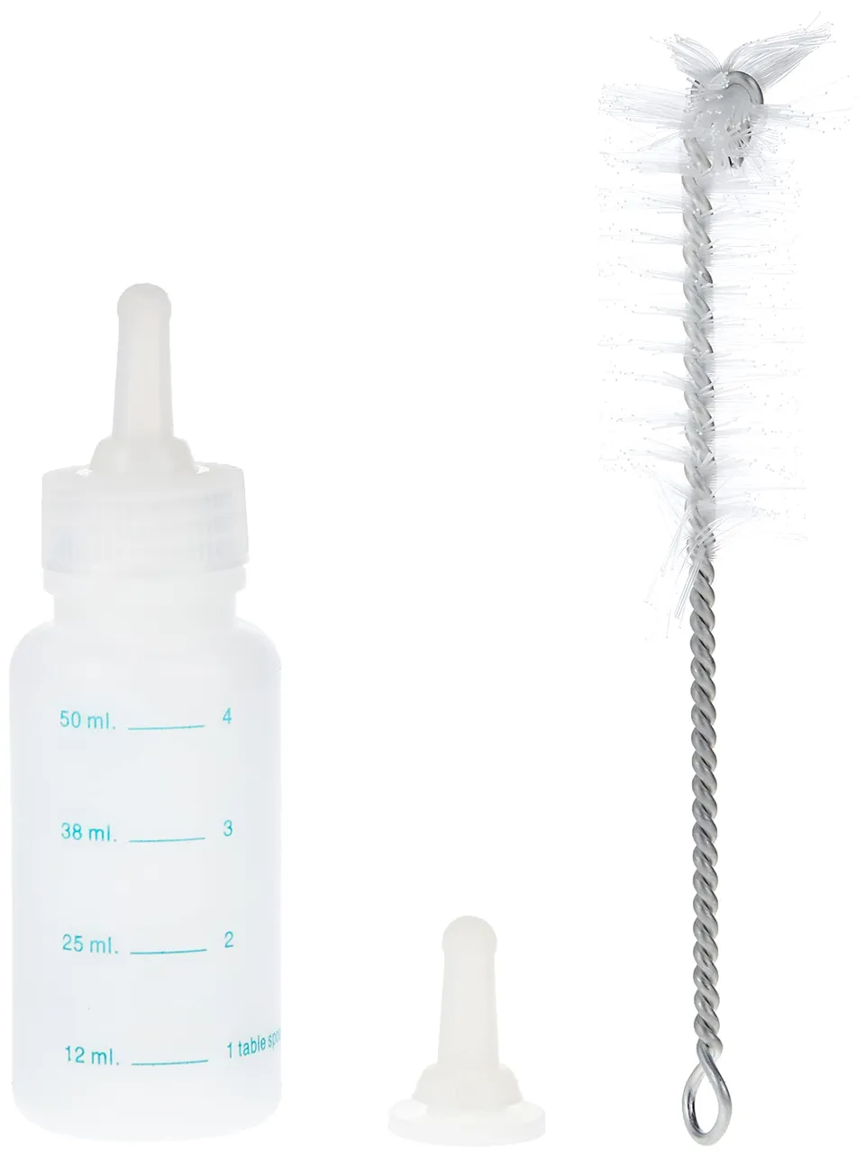 ferplast-trinkflasche-f-r-kleintiere-50-ml-schwarz-3-5-x-11-cm image 1
