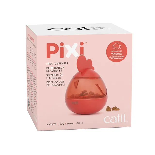 catit-pixi-snackspender-snackball-f-r-katzen-hahn-design image 1
