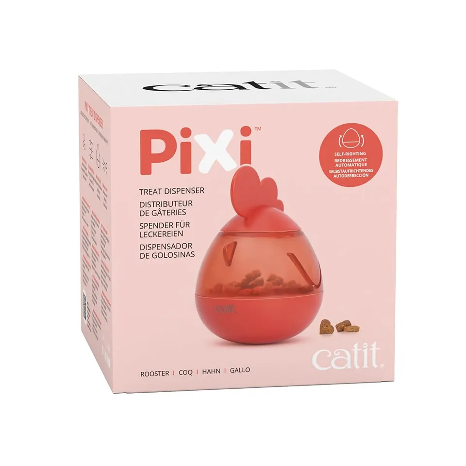 catit-pixi-snackspender-snackball-f-r-katzen-hahn-design image 1