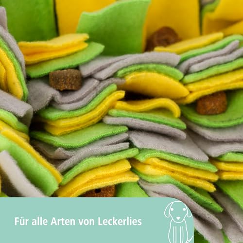 kerbl-pet-schn-ffelteppich-f-r-hunde-70-x-50-cm-gelb-gr-n-grau-polyester image 6