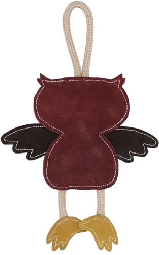 kerbl-pet-hundespielzeug-eule-31x22x3-cm-aus-leder image 8