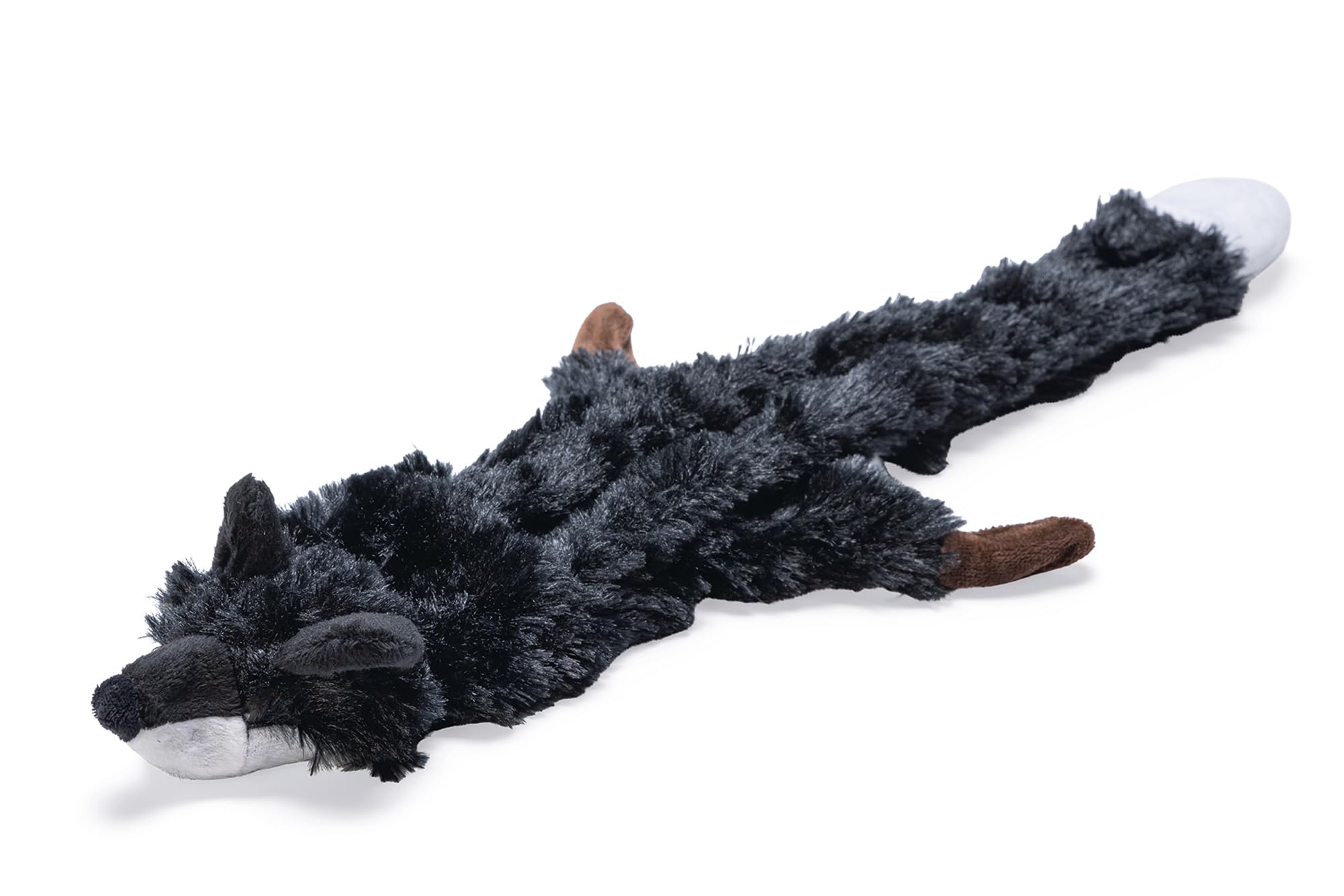 karlie-pl-schspielzeug-flatinos-fuchs-grau-l-30-cm-mit-squeaker image 3