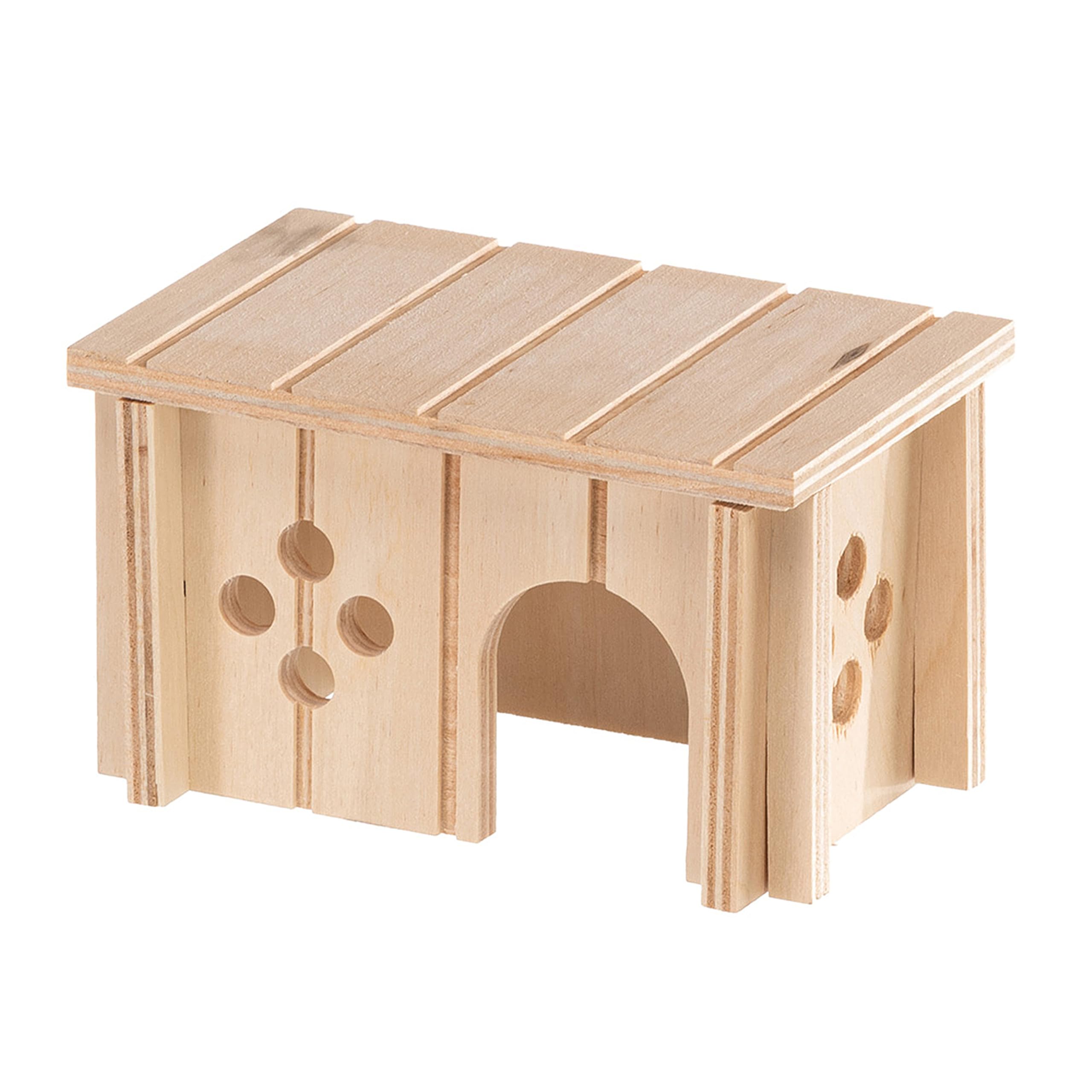 ferplast-sin-4641-kleintierhaus-xs-12-5-x-7-5-x-h-7-cm-holzhaus-f-r-hamster image 4