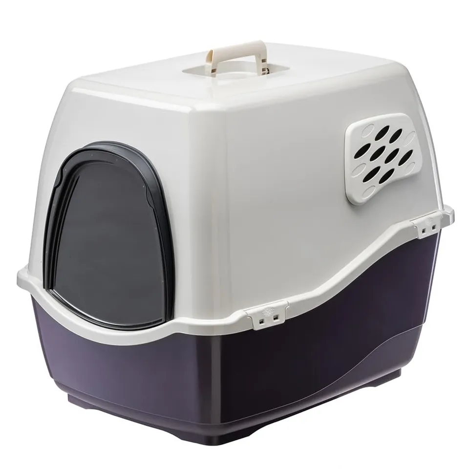 ferplast-maxi-bill-gro-e-katzentoilette-mit-haube-57-x-45-x-h-48-cm-abgedunkelt- image 1
