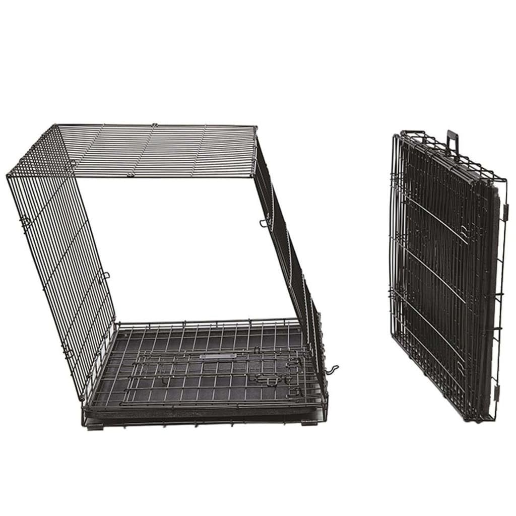 ferplast-dog-inn-90-faltbare-hundebox-metall-schwarz-92-7-x-58-1-x-h-62-5-cm image 7