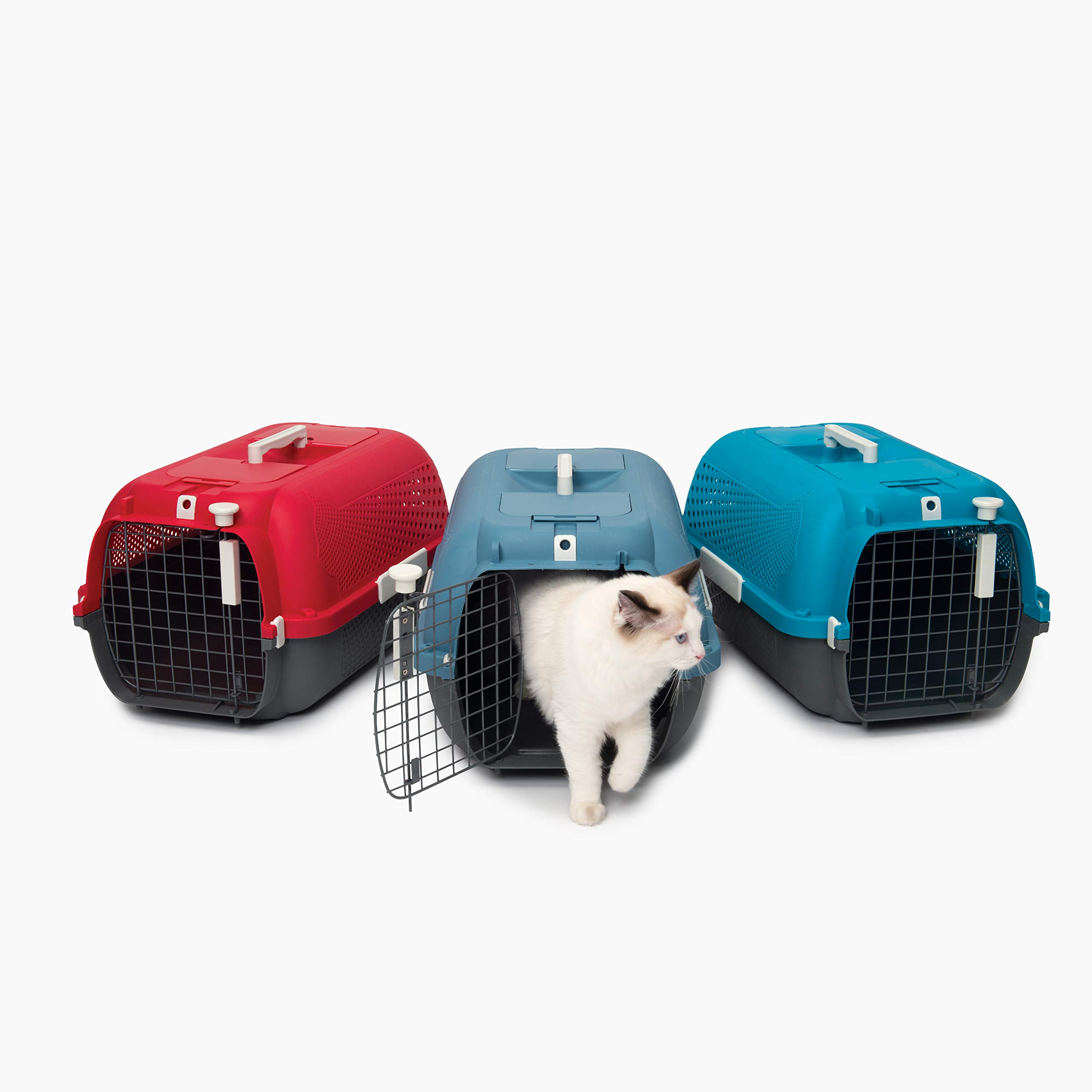 catit-voyageur-transportbox-f-r-katzen-mittel-kirschrot image 7