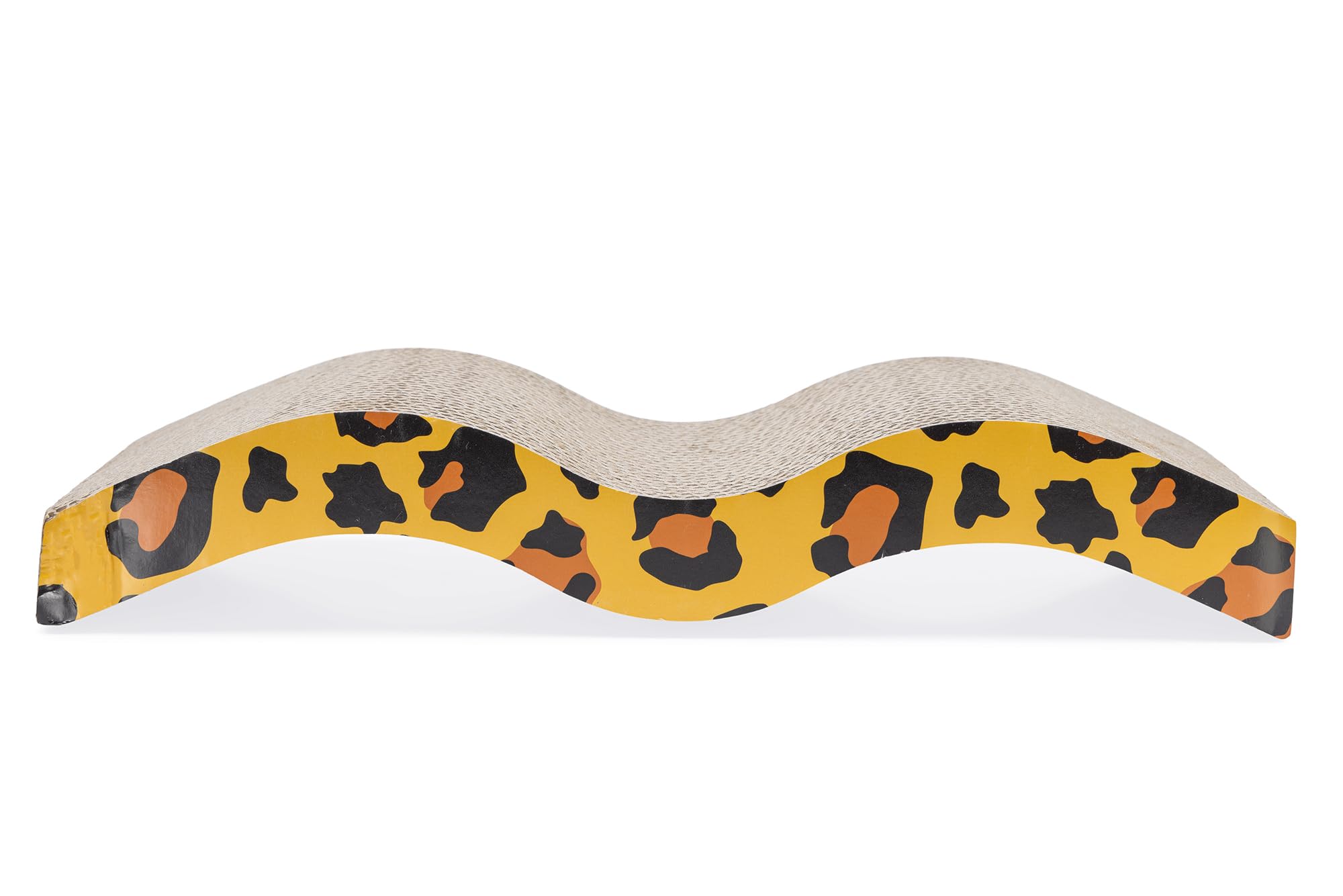 karlie-kratzbrett-leopard-aus-karton-40-x-19-x-4-cm-mit-catnip image 2