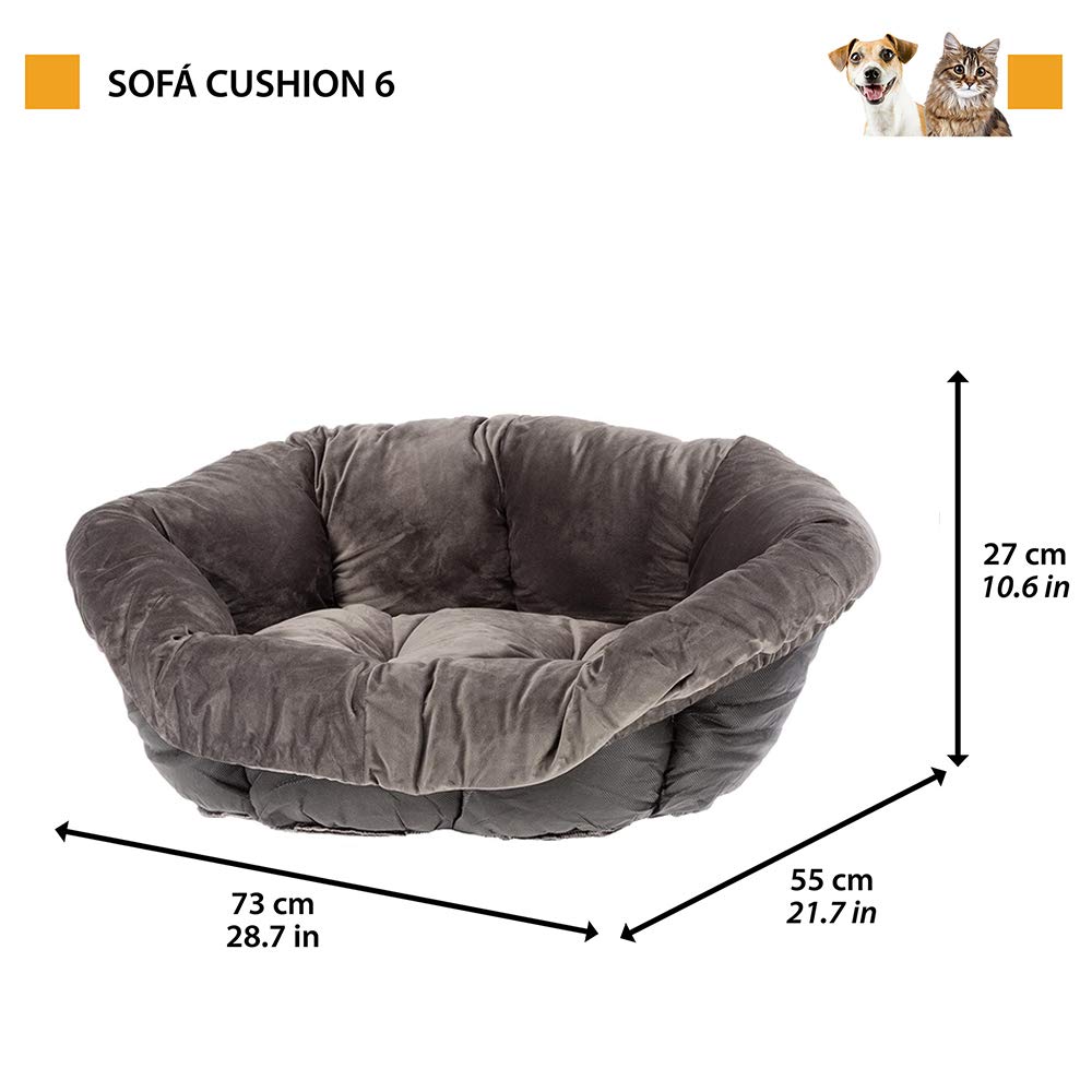 ferplast-sofa-prestige-6-ersatzkissen-f-r-hunde-und-katzen-samt-hundekissen-73-x image 2