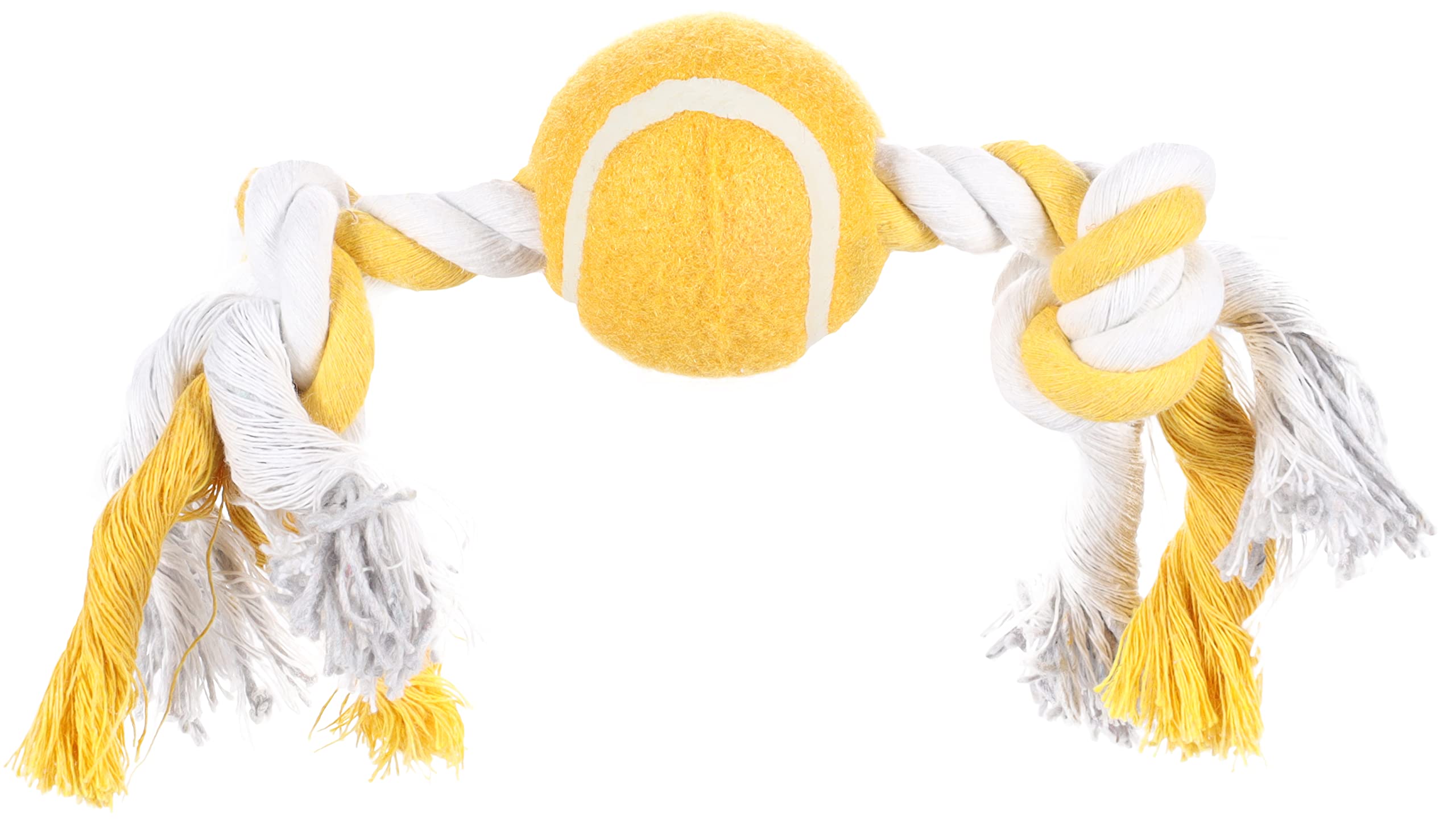 karlie-baumwollknoten-mit-tennisball-30-cm-6-cm-f-r-hunde image 2
