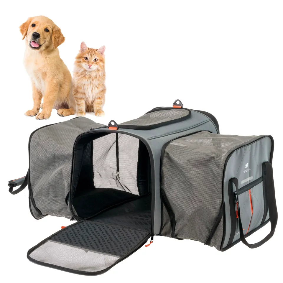 ferplast-voyager-carrier-pro-hundetasche-katzentasche-erweiterbar-bis-15-kg-49-x image 1